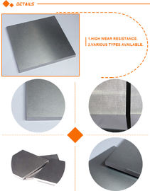 A categoria lustrada YG8 das placas do carboneto de tungstênio usou-se para as peças do desgaste