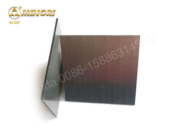 Metal duro placa cimentada da placa do perfurador da placa do carboneto de tungstênio para ferramentas de perfuração