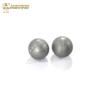 Grinded lustrou o carregamento da bola do carboneto de tungstênio cimentou a bola da pelota do carboneto 7/16 de polegada