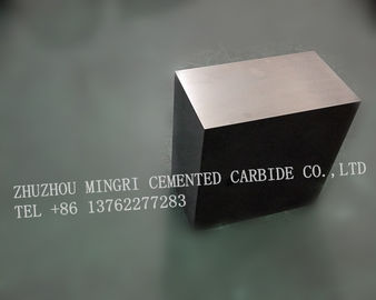 Placa do desgaste do carboneto de tungstênio do cobalto do WC de YG6A YG8 YG15 para as lâminas fazendo à máquina