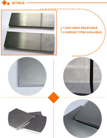 Blocos cerâmicos da folha do carboneto cimentado Polished/calibre das placas para a exportação