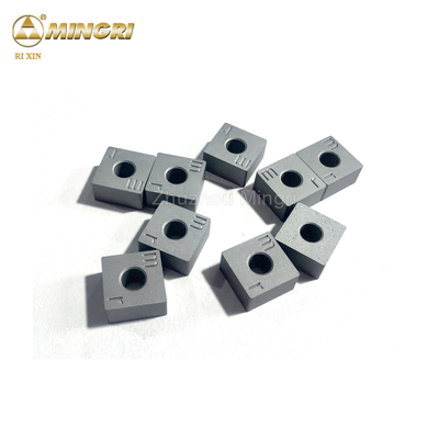 12.7x12.7x6.5 Insertos de carburo de tungstênio HRA 85-90.5 Tripulados em Serra de Cadeia para Máquinas de Corte de Pedra