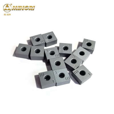 12.7x12.7x6.5 Quadrado Widia Tips Tungsténio Carbide Chain Saw Parts Insert para corte de pedra