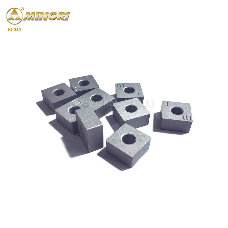 12.7x12.7x6.5 Quadrado Widia Tips Tungsténio Carbide Chain Saw Parts Insert para corte de pedra