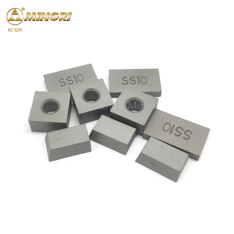 Materiais primários virgens Tipos de corte de pedra de carburo de tungstênio SS10 para longa vida útil e propriedades estáveis de grau YG10C