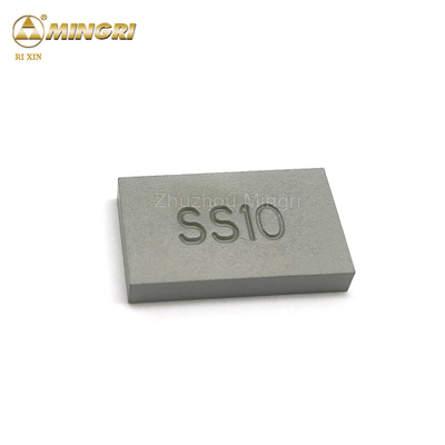A pedra calcária que corta o tungstênio cimentou a resistência de desgaste de soldadura das pontas SS10 do carboneto