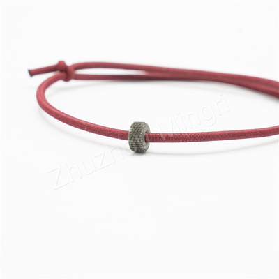 Grânulos da pesca com mosca do grânulo do carboneto de tungstênio do OEM com o bracelete de vidro do escape de Greaker