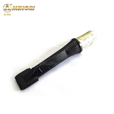 Dentes altos do calcamento do carboneto de tungstênio da resistência de desgaste para o equipamento de construção da estrada de ferro