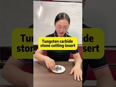 a serra de cadeia do quadrado do carboneto de tungstênio de 12.7*12.7*6.5mm introduz para a máquina de corte de pedra