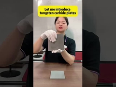 Chapas / blocos / barras resistentes ao desgaste de carburo de tungsténio cimentado para ferramentas de corte